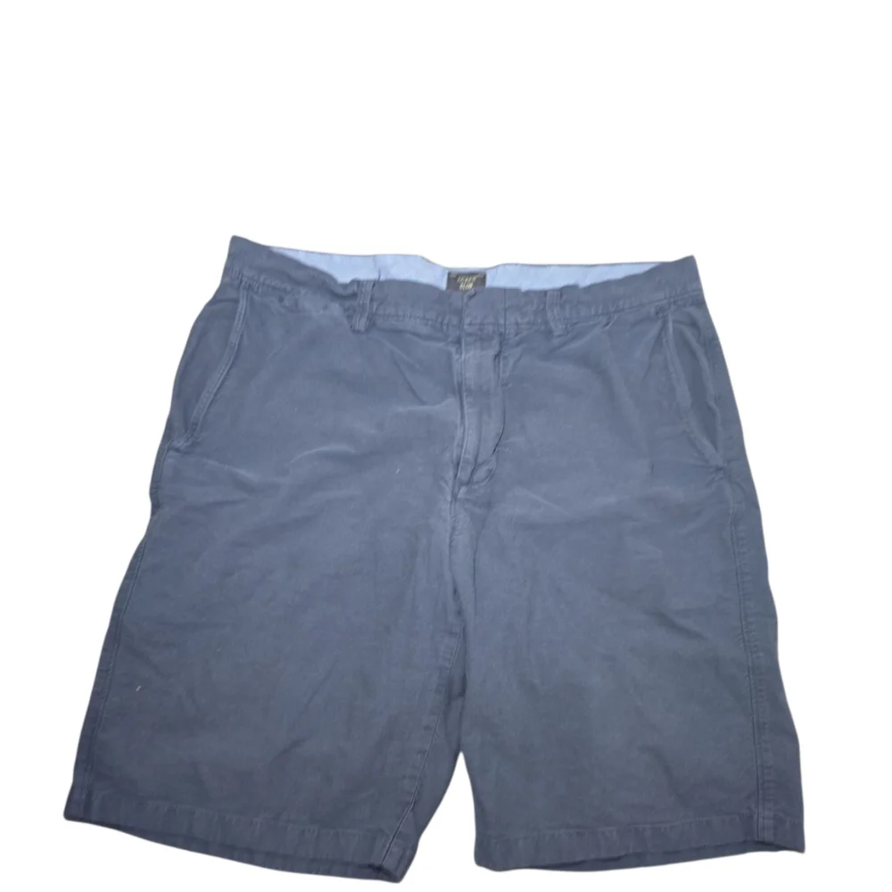 J. Crew Navy Flat Front Shorts Mens Sz 34 W‎ 10.5 L